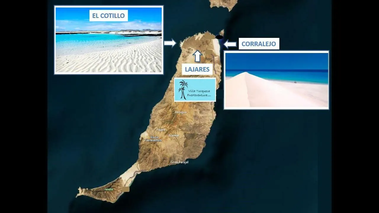 Villa Turquesa 1 Fuerteventura Lajares Ferienhaus